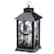 16" Black Halloween Haunted House Lantern